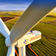 Un aerogenerador en un parque eólico de Portugal. Imagen: Ancora Wind